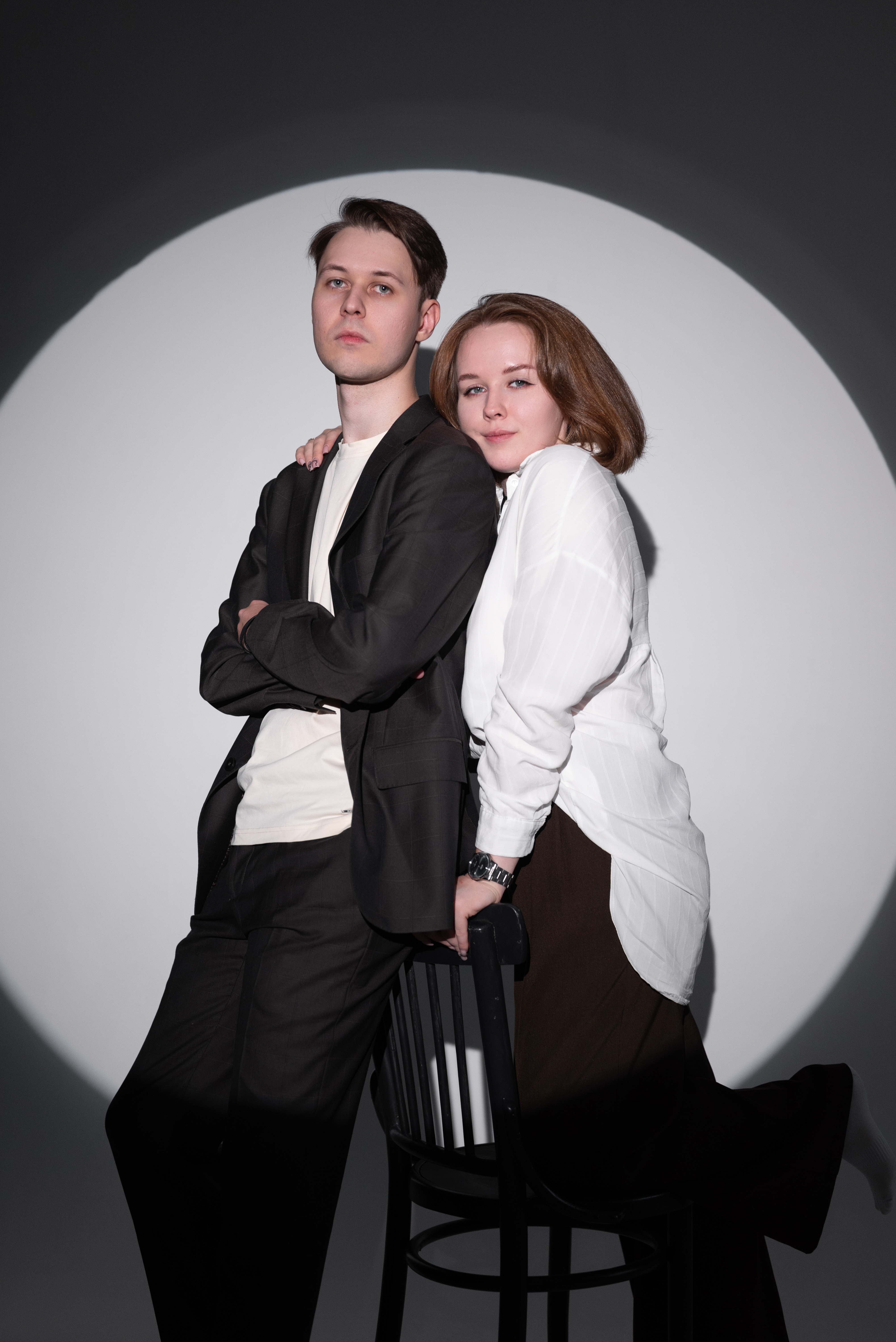 Совместное фото молодоженов